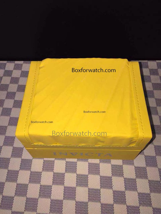 INVICTA Replica watch box - Original Style Yellow